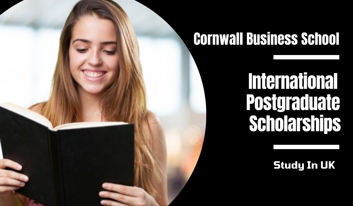 Cornwall Business School in the UK offers a partially funded international master's scholarship for 2024