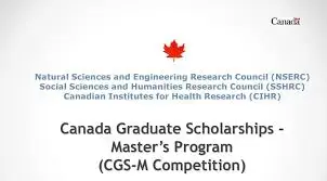 The Canada Graduate Scholarships-Master’s Program (CGS-M)