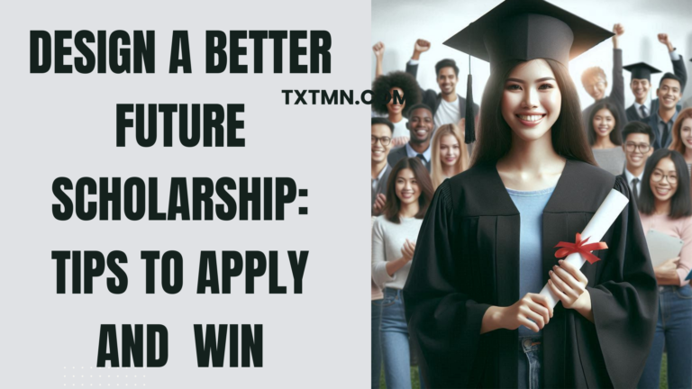 Design a Better Future Scholarship